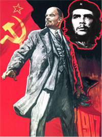 Lenin, Che Guavera, Komünizm, Communism